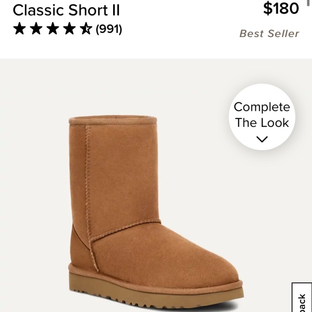 UGG classic short ii